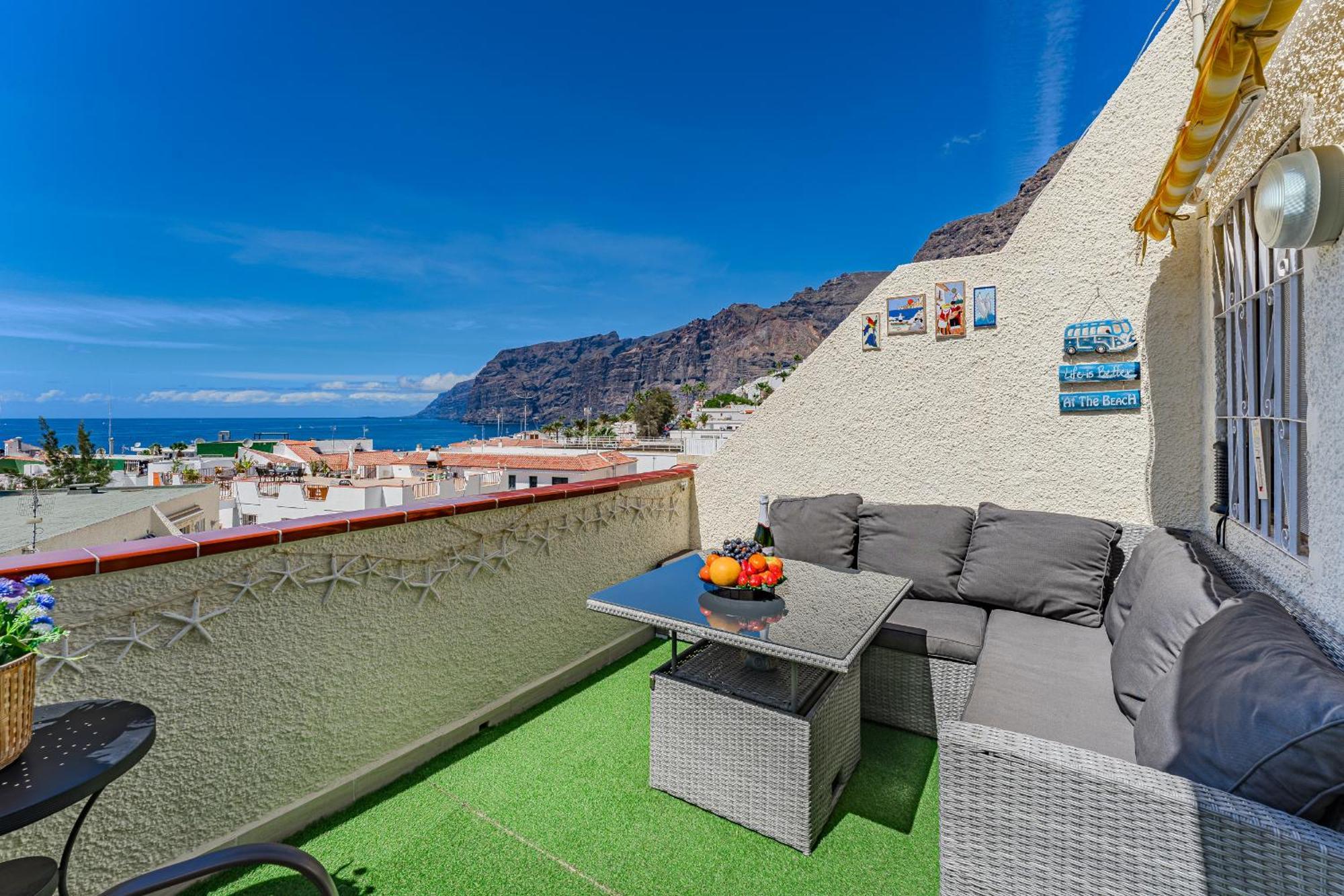 2Bedroom Losgigantes Amazing View Free Parking Fibre Acantilado de los Gigantes Kültér fotó